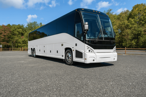 Charter Bus Rental South Bend 56 Passenger Charter Bus