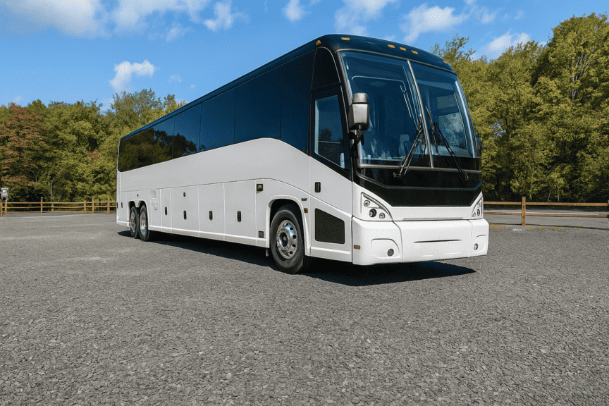 picture of Charter Bus Rental South Bend coach bus